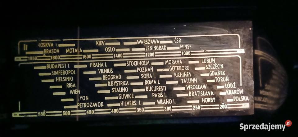 Radio lampowe Tesla Kraków