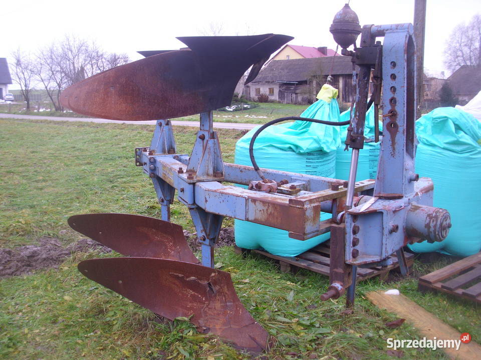 Pług Overum 2skibowy obrotowy nieuszkodzony Rzeszów sprzedam