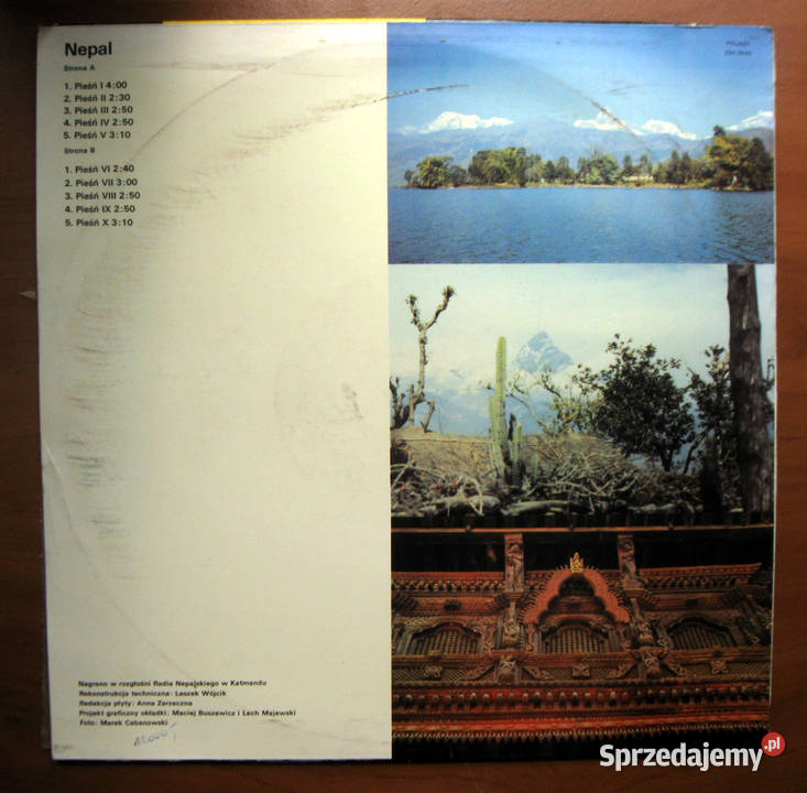 NEPAL LP Muzyka z Nepalu Szczecin