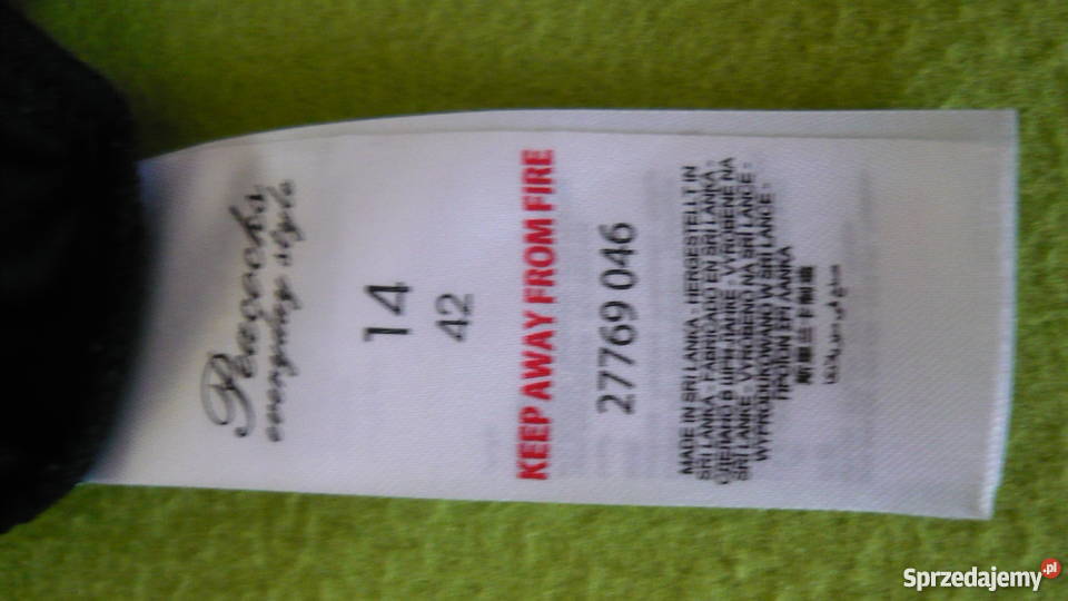 Sukienka koronkowa czarna Myszków