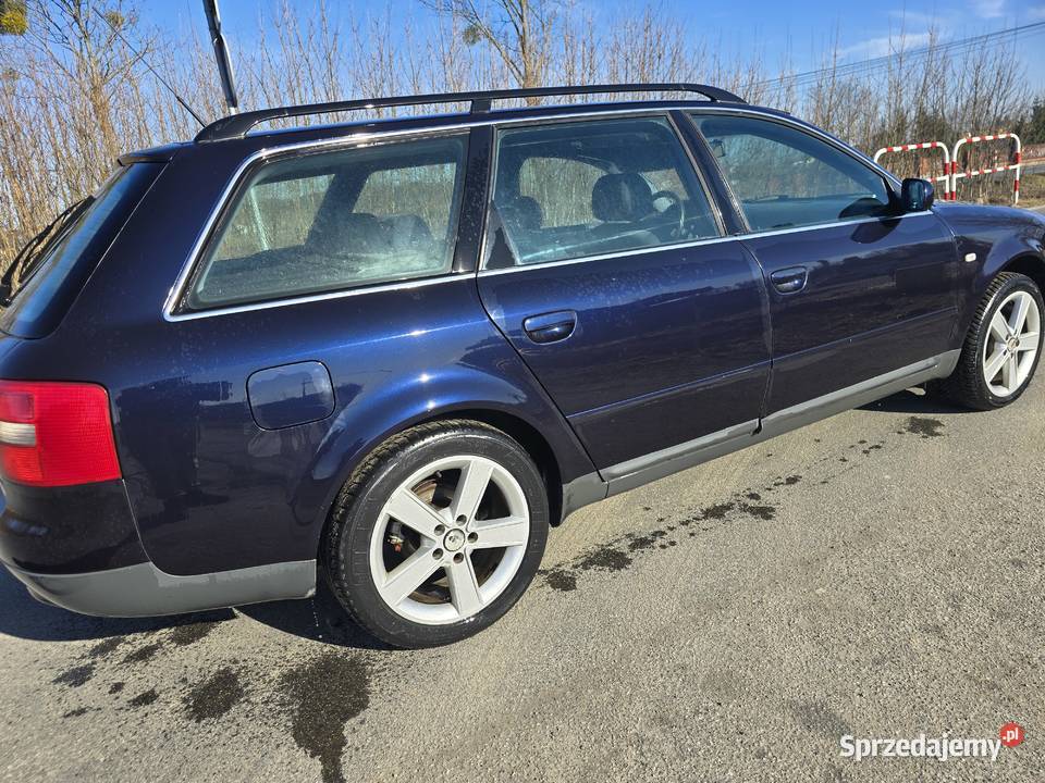 Ładna blacharsko A6 C5 24 V6 z lpg elektryczne lusterka Audi Nakło nad Notecią sprzedam