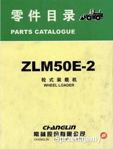 ZLM50E2 ładowarka katalog części zamiennych Kielce