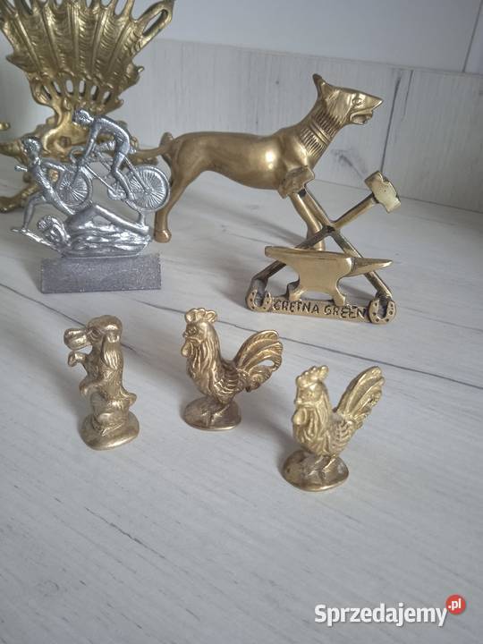 Ozdobne figurki z metalu Stargard