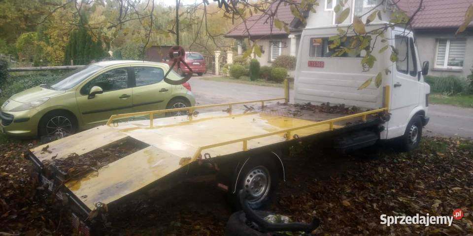 Najazd autolaweta mercedes kaczka T1 Stargard