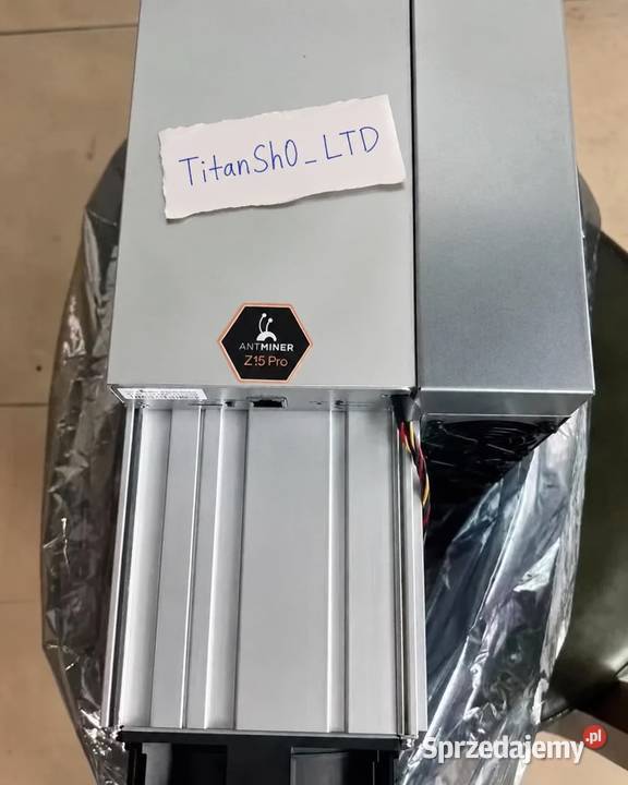 Bitmain Antminer Z15 Pro 840K Fabrycznie nowy Lublin
