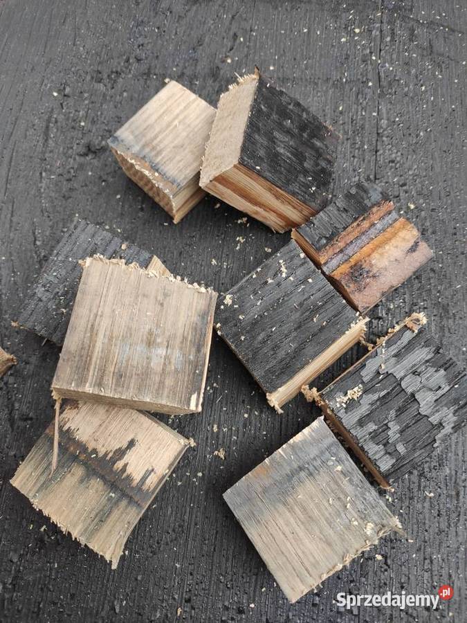 Kostki dębowe z beczek burbonie bourbon cubes śląskie Cieszyn