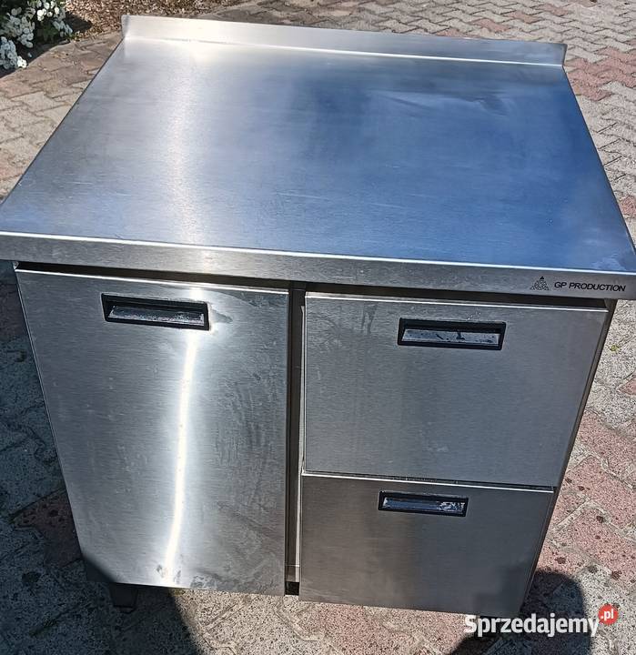 Stół gastronomiczny z szafką i szufladami Słupia Kapitulna