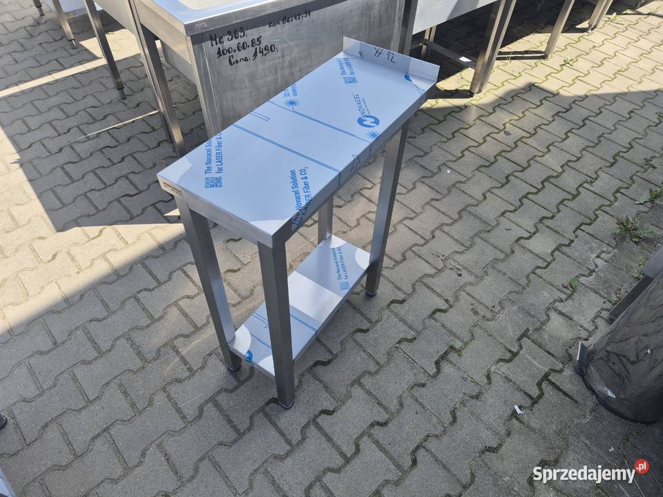 Stół Gastronomiczny Z Półką 307085 wielkopolskie sprzedam