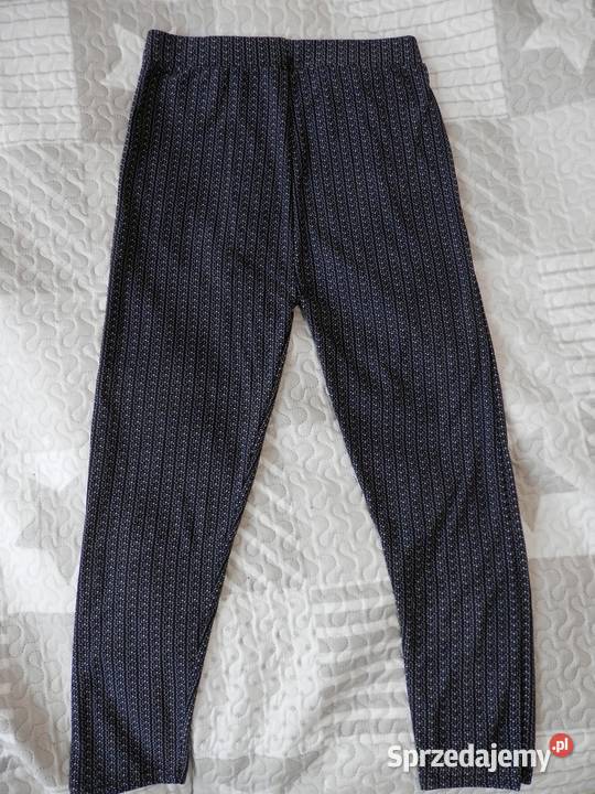 Legginsy Bambusowe Czarne Modelujące Getry Nowe Rozmiar 50