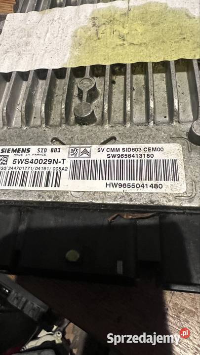 Komputer silnika peugeot 407 9655041480 Margonin