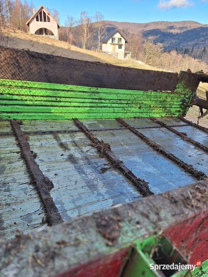 Rozrzutnik obornika 25t górski Brenna