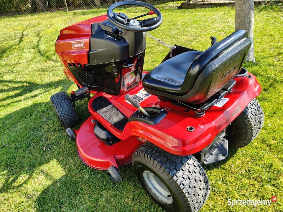 Kosiarka traktorek craftsman 19 super stan Kosy i podkaszarki Dom i Ogród Pilzno
