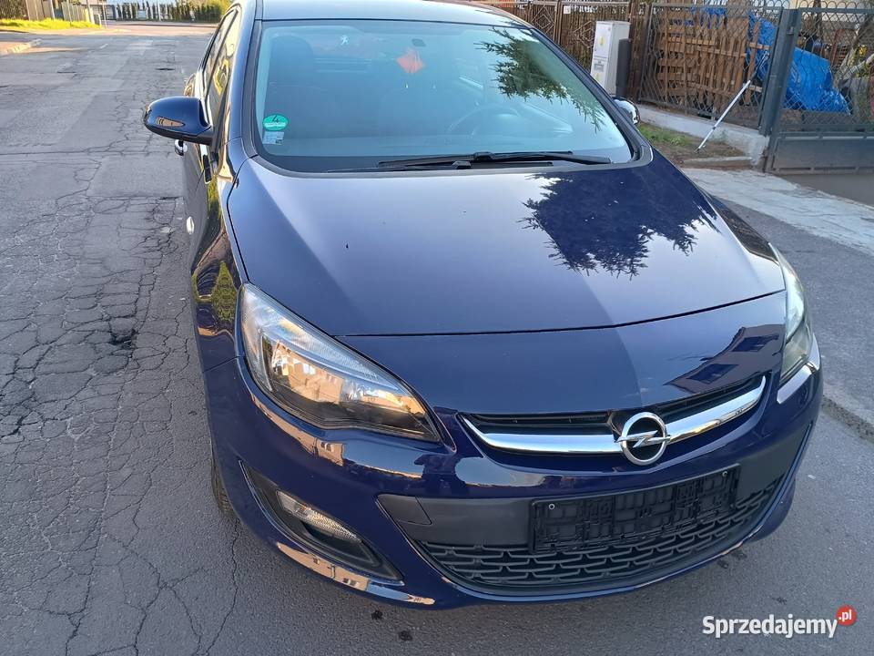 Opel Astra Lift 5 drzwiowy 60500 2013r 14i sprowadzony Kalisz