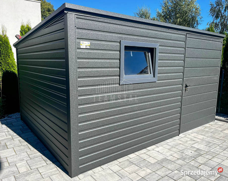 Schowek domek ogrodowy 3x3m drzwi okno dach Białystok
