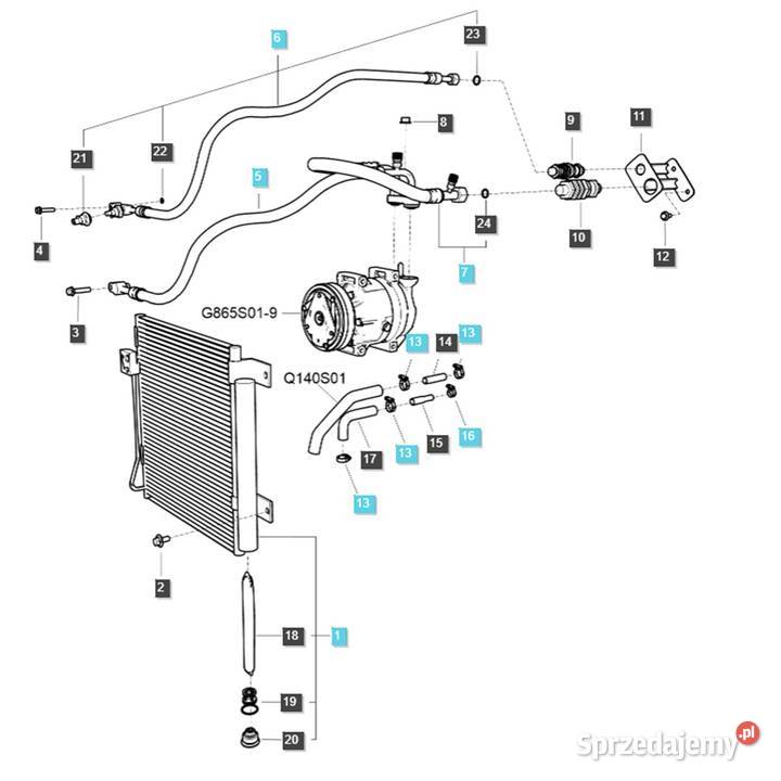 Filtr klimatyzacji LS MT335 LS MT340 LS MT350 LS Filtry podkarpackie Tajęcina