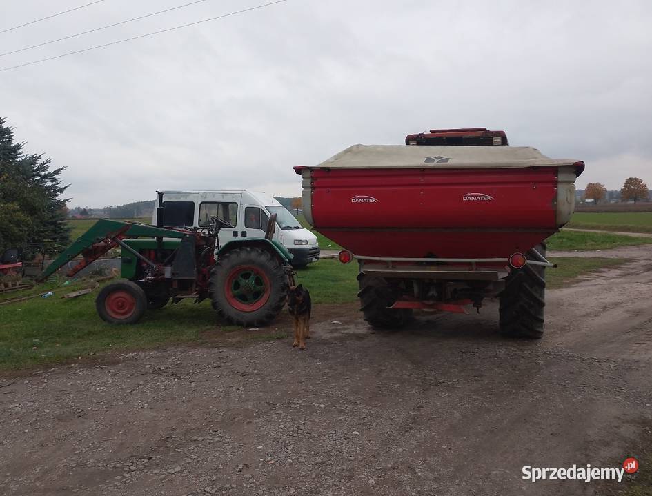 Rozsiewacz nawozów 25 tony uszkodzony Rozsiewacze nawozów Łosice