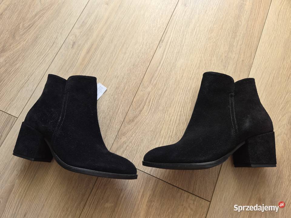 Czarne buty sztyblety Kozaki Warszawa