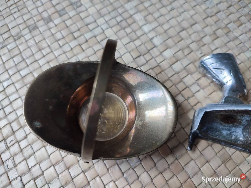 Koszyczek z mosiądzu i popielniczka neffrette Dom i Ogród