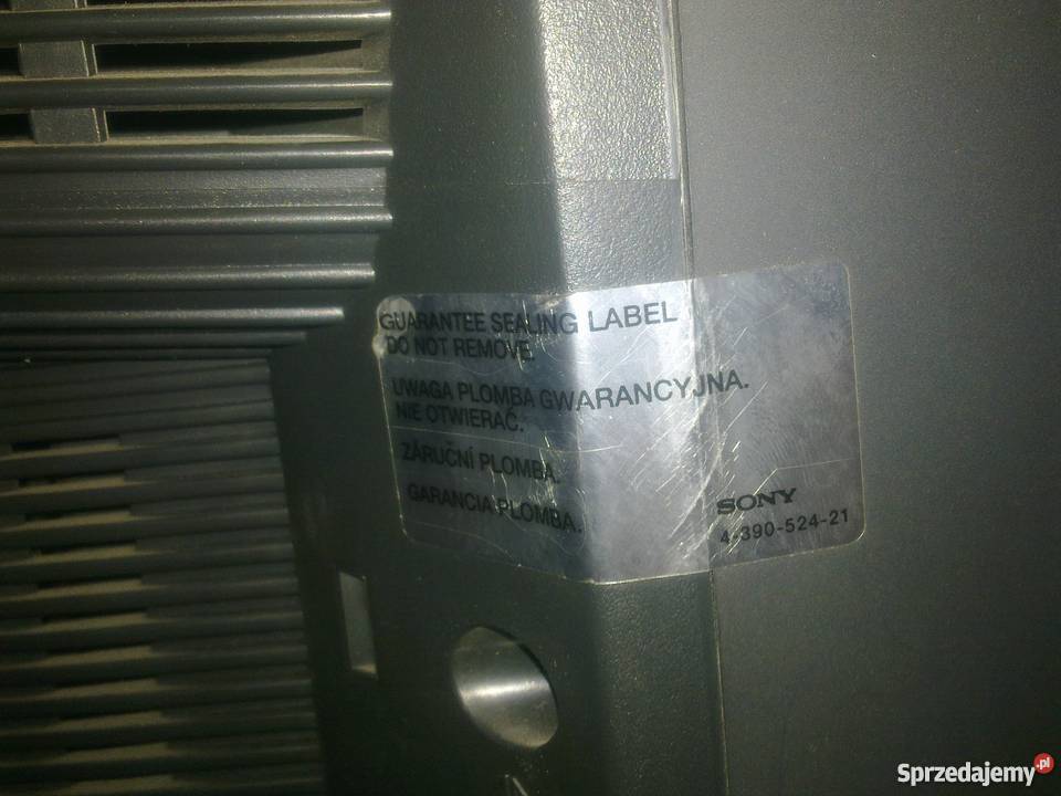 SONY TRINITRON 29X1K DUŻY TELEWIZOR W s-video Warszawa sprzedam