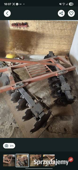 Talerzówka 2x9 3 podpory Starachowice