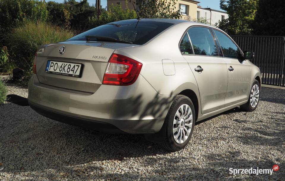 koda Rapid Liftback 12 TSI 90 I właściciel Salon isofix wielkopolskie Puszczykowo
