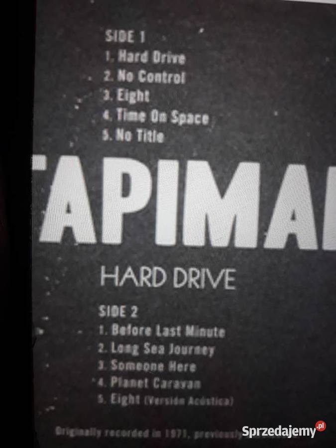 Archiwum Hard Prog Rocka TAPIMAN Hard Drive 1971 podkarpackie Rzeszów