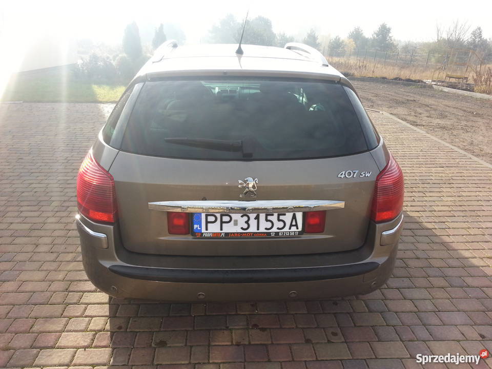 Peugot 407 SW 16 hdi Samochód osobowy 407 Piła