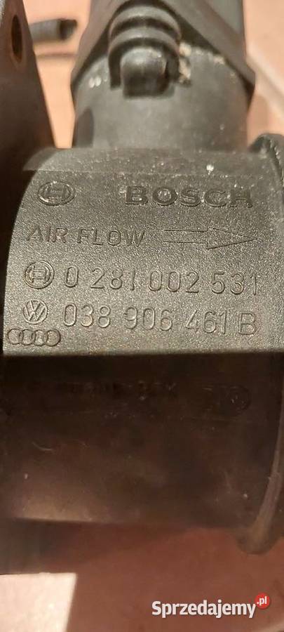 Przepływomierz powietrza AUDI VW SEAT SKODA osobowe Szczecin