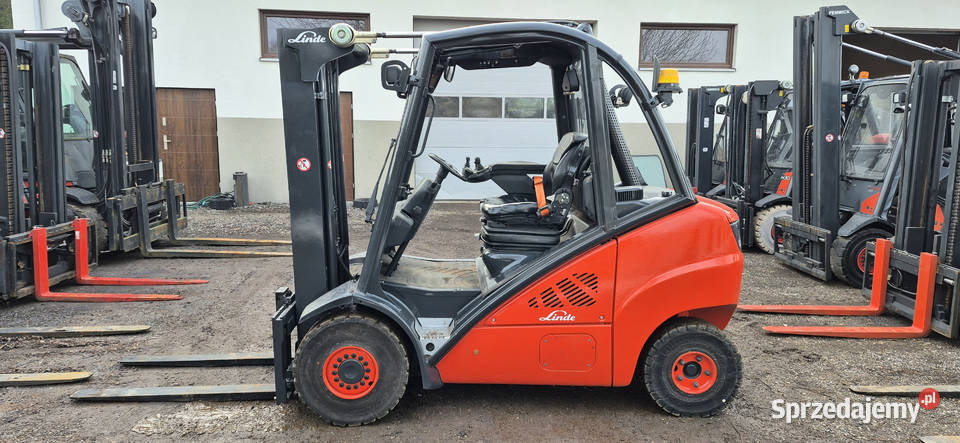 Wózek Widłowy Linde H30D Diesel Triplex 470 m Linde Małkinia Górna sprzedam