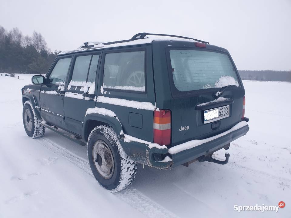 Jeep Cherokee 40 21 25 TD Silnik Skrzynia Drzwi Cherokee Łańcut