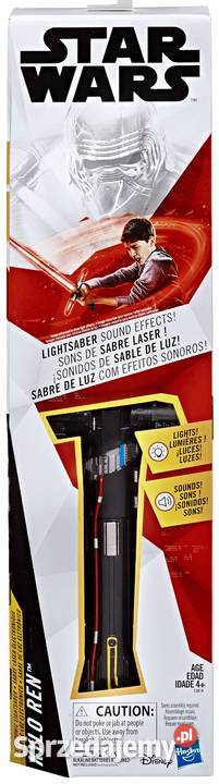 Miecz Świetlny Kylo Ren Światło i Dźwięk Star