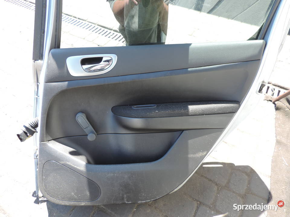PEUGEOT 307 HB 5D DRZWI PRAWY TYŁ KOLOR EZAC Drzwi małopolskie Nowy Sącz