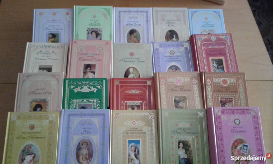 Najsłynniejsze Powieści Kobiet zestawy, kolekcje Komorów