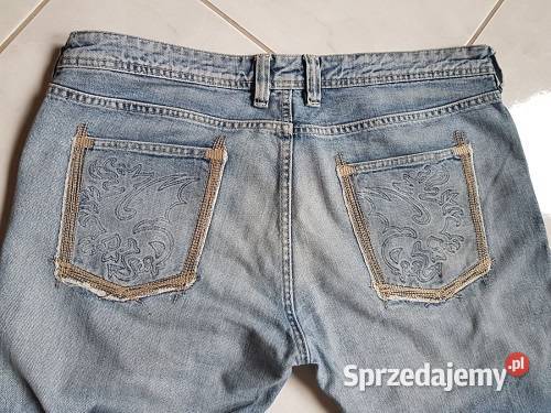Replay spodnie dżinsy męskie Jeans guziki unikat Rozmiar XL Kielce