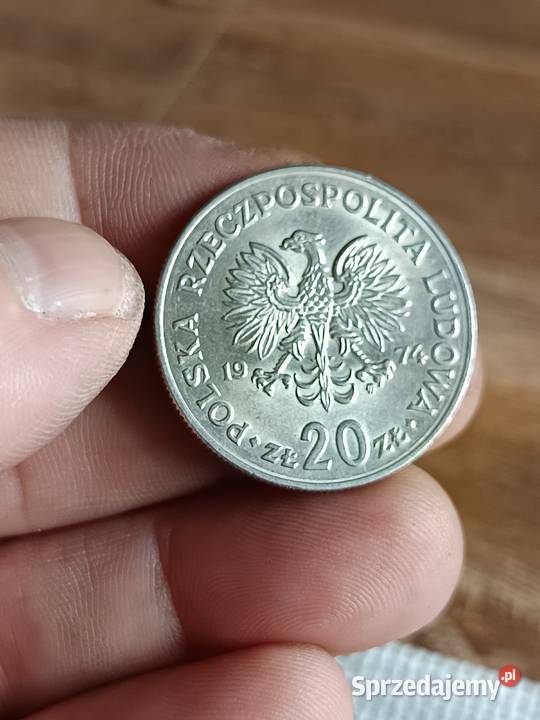 Sprzedam monete 20 zloty 1974 Marceli Nowotko