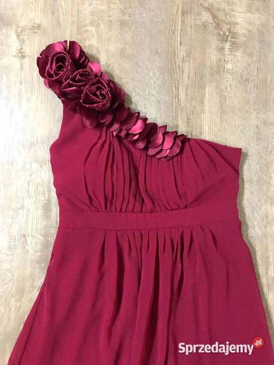 Sukienka maxi na jedno ramię 36 Spódnice i sukienki