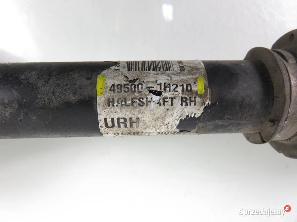 PÓŁOŚ PRAWA PRZEDNIA KIA CEED I 16 CRDi