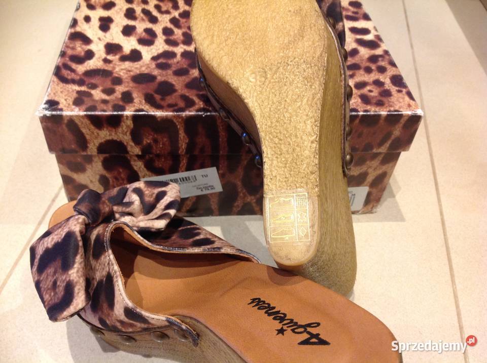 Klapki Damskie 4 Giveness 35 platforma NOWE Nowa Sól sprzedam