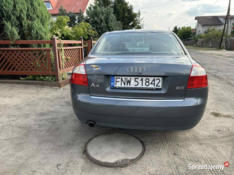Audi A4 B6 20 ALT 2002r benzyna Modrzyca