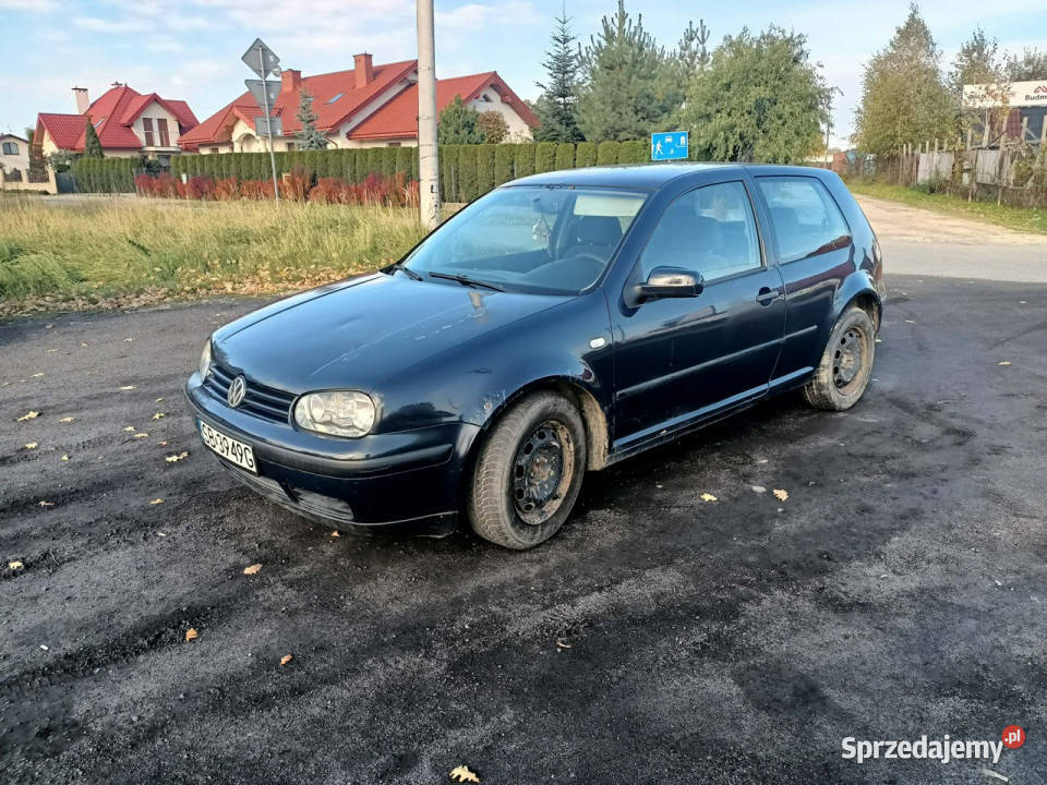 Volkswagen Golf Volkswagen Golf 19TDI 90 98r IV Rok produkcji 1998 Samochody osobowe Tarnów