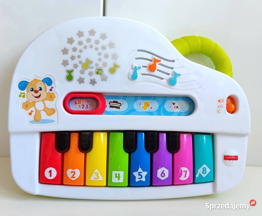 Pianinko Malucha zabawka interaktywna Fisher 6m+ Katowice