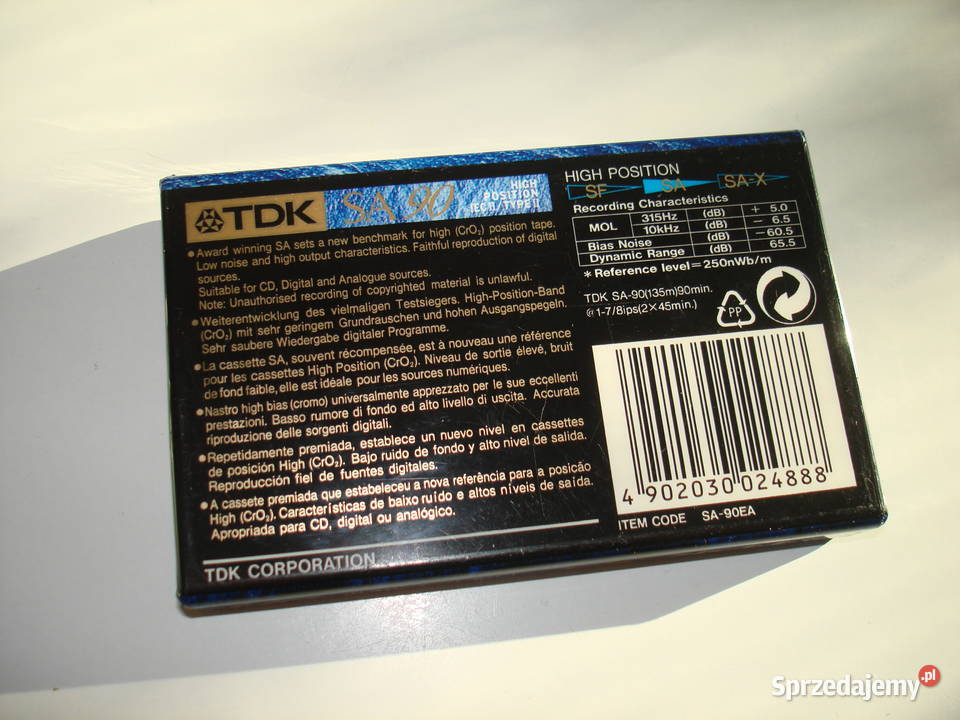 TDK x2 nowe kasety do magnetofonu Chrom Elektronika Poznań