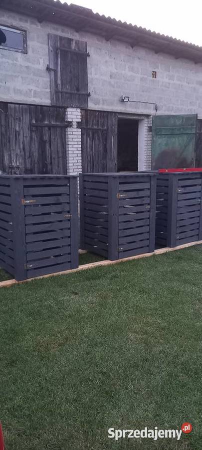 Obudowa koszy na śmieci 120240l mazowieckie Żeleźniki sprzedam