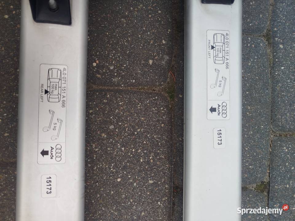 Bagażnik dachowy Audi Q7 orginalny Gniewkowo