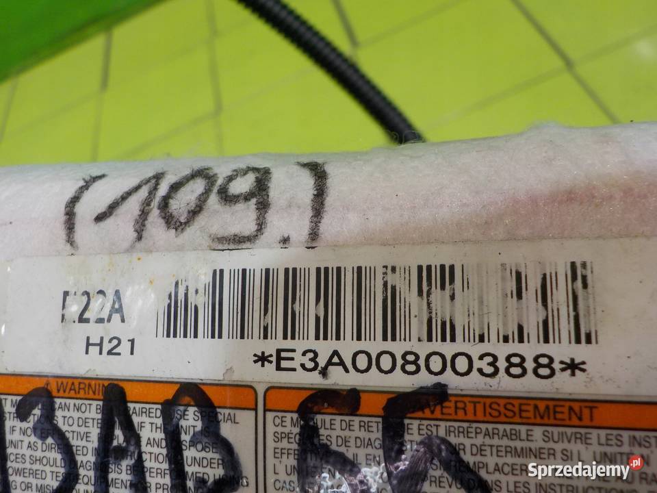 MAZDA CX7 23 T 08r AIRBAG poduszka fotela prawa Suków