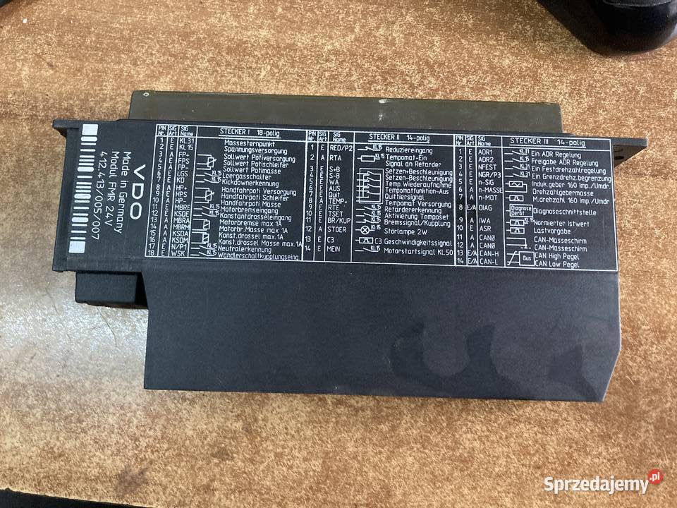 STEROWNIK VDO FMR 412413005007 0004463502 wielkopolskie Rakoniewice