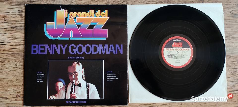 Benny Goodman Król Swingu Unikatowe wydanie Płyty i kasety Wąbrzeźno