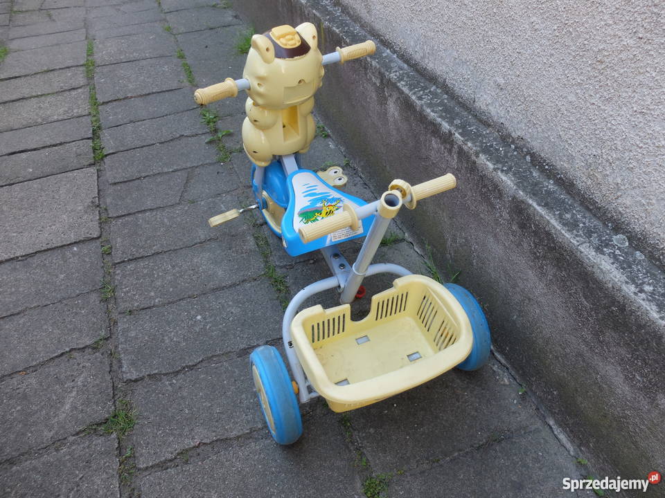 Rowerek dziecięcy trójkołowiec z pamperkiem 484 Kościan