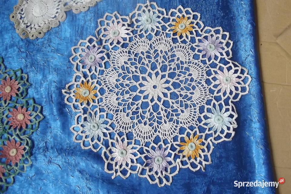 Serwetki 4 szydełko różne Piekary Śląskie