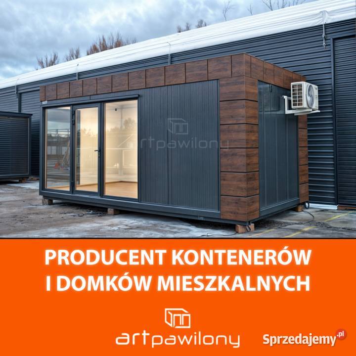 Kontener Usługowy 3x6 Pawilon Handlowy Biurowy Warszawa